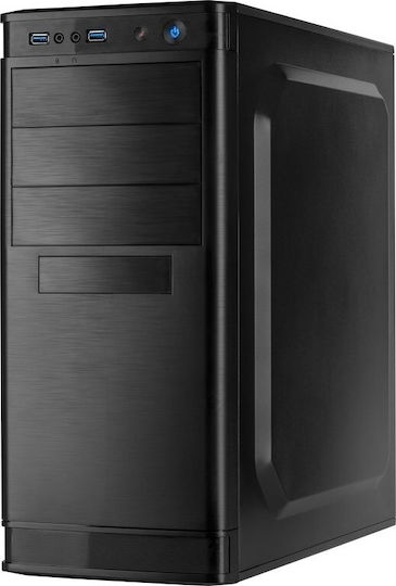 Inter-Tech IT-5905 Midi Tower Computer Case Black