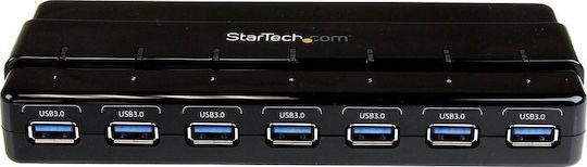 StarTech USB 3.0 7 Port Hub with USB-A Connection and External Power Supply