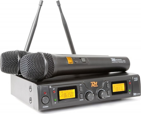 Power Dynamics PD782 Set Wireless Δυναμικό Microphone Handmade for Vocals