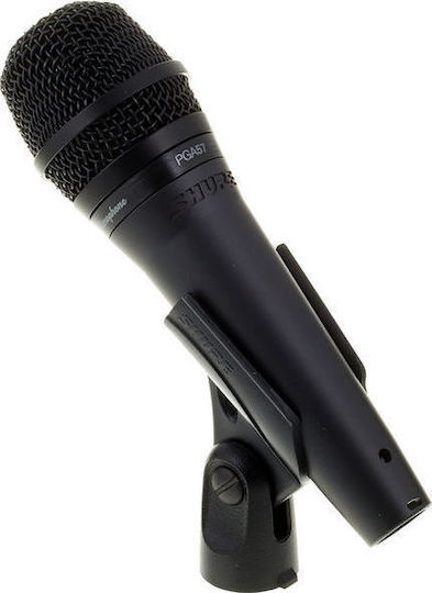 Shure PGA57 Δυναμικό Микрофон XLR Ръчно изработено за Студио в Черен Цвят