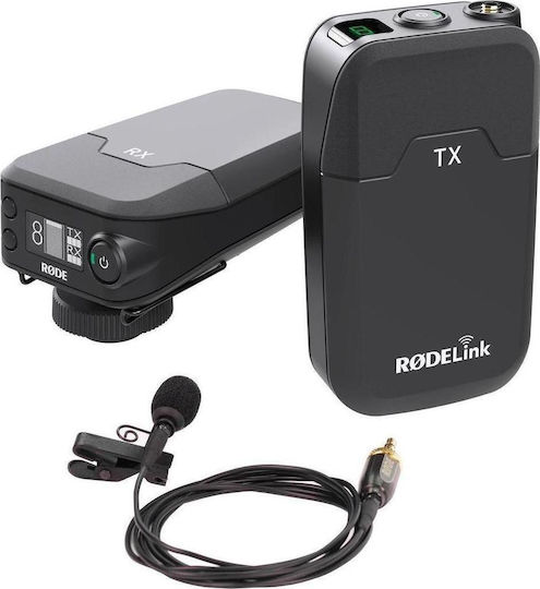Rode Rodelink Filmmaker Kit Seturi Wireless Condensator (Diafragmă Mică) Microfon Pandantiv, Clip On, Curea pentru Cameră