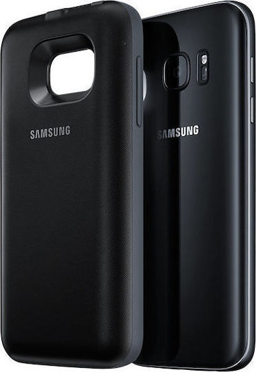 Samsung Back Cover Plastic Negru (Galaxy S7)