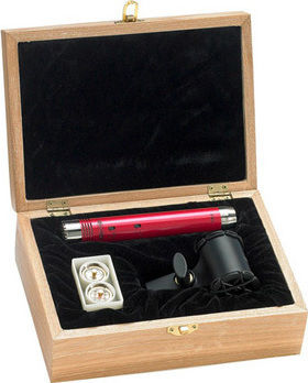 Avantone Pro CK-1 Condensator (Diafragmă Mică) Microfon XLR Montat pe amortizoare pentru Studio în Culoarea Red