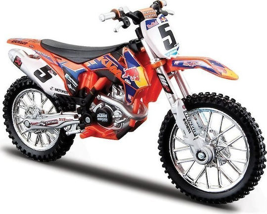 Bburago Red Bull KTM Motorrad 1:18 Für 3+ Jahre (Verschiedene Designs) 1Stück