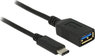 DeLock 3 Μετατροπέας USB-C male σε USB-A female