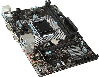 MSI H110M PRO-VD Plus Micro ATX Дънна платка с Intel 1151 Гнездо