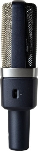 AKG C214 Microfon Condensator Montat pe amortizoare pentru Vocale