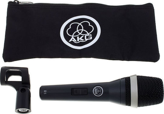 AKG D5 S Δυναμικό Μικρόφωνο XLR Χειρός για Φωνητικά