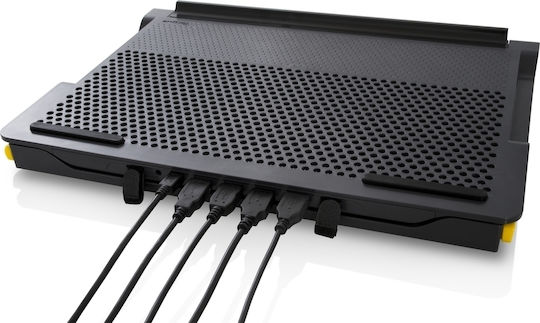 Targus Chill Mat with 4-Port 2.0 Hub Cooling Pad for Laptop up to 17" with 2 Fans