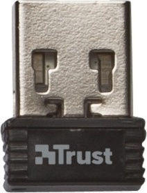 Trust Veza Kabellos Tastatur mit Touchpad Schwarz