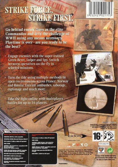 Commandos Strike Force Windows Edition PC Game
