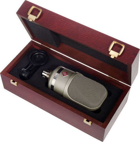 Neumann TLM 107 Кондензаторен Микрофон XLR Шоково монтиран за Вокали в Сребрист Цвят