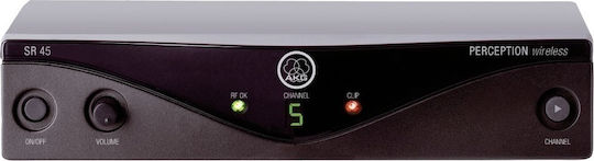 AKG WMS-45 Presenter Σετ Ασύρματο Πυκνωτικό Μικρόφωνο Πέτου, Clip On, Ζώνης