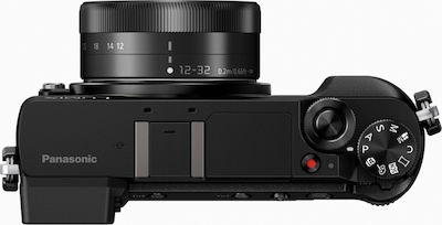 Panasonic Mirrorless Φωτογραφική Μηχανή Lumix DMC-GX80 Micro Four Thirds (4/3") Black