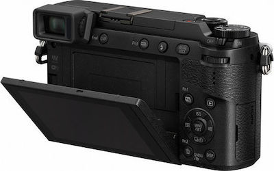 Panasonic Mirrorless Φωτογραφική Μηχανή Lumix DMC-GX80 Micro Four Thirds (4/3") Black