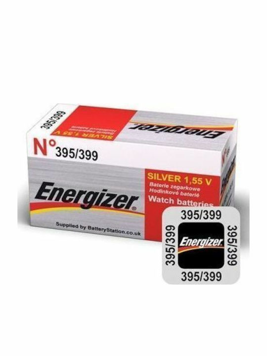 Energizer 395/399 Μπαταρία Silver Oxide Ρολογιών SR57 1.55V 1τμχ