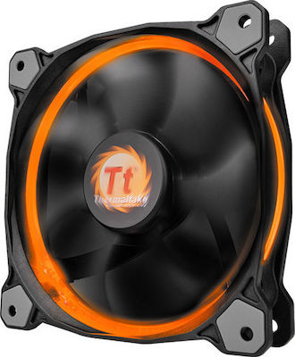 Thermaltake Riing 14 RGB Корпусен вентилатор 140мм с връзка 4-изводна ШИМ 1бр Черен