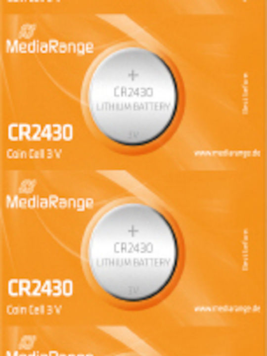 MediaRange Lithium Coin Cell Μπαταρία CR2430 3V 1τμχ