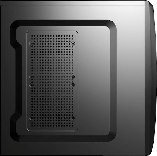 Aerocool CS-1102 Midi Tower Κουτί Υπολογιστή Μαύρο