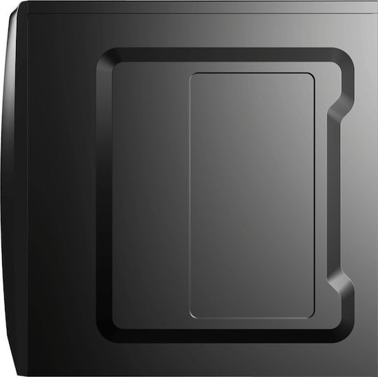Aerocool CS-1102 Midi Tower Κουτί Υπολογιστή Μαύρο