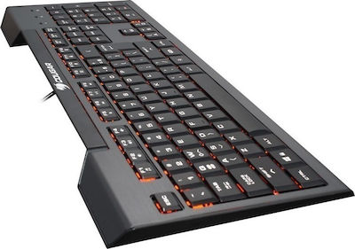 200K Gaming Πληκτρολόγιο με Φωτιζόμενα πλήκτρα (Αγγλικό US)