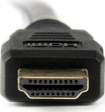 StarTech 0.5m DVI-D male to HDMI male Cable Black (HDDVIMM50CM)