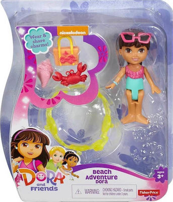 Fisher Price Миниатюрна Играчка Dora & Friends - Μίνι Φιγούρες σε 4 Σχέδια за 3+ Години (Различни дизайни) 1 бр