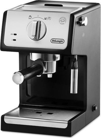 De'Longhi Automatic Espresso Machine 1100W Pressure 15bar Silver ECP 33.21 BK