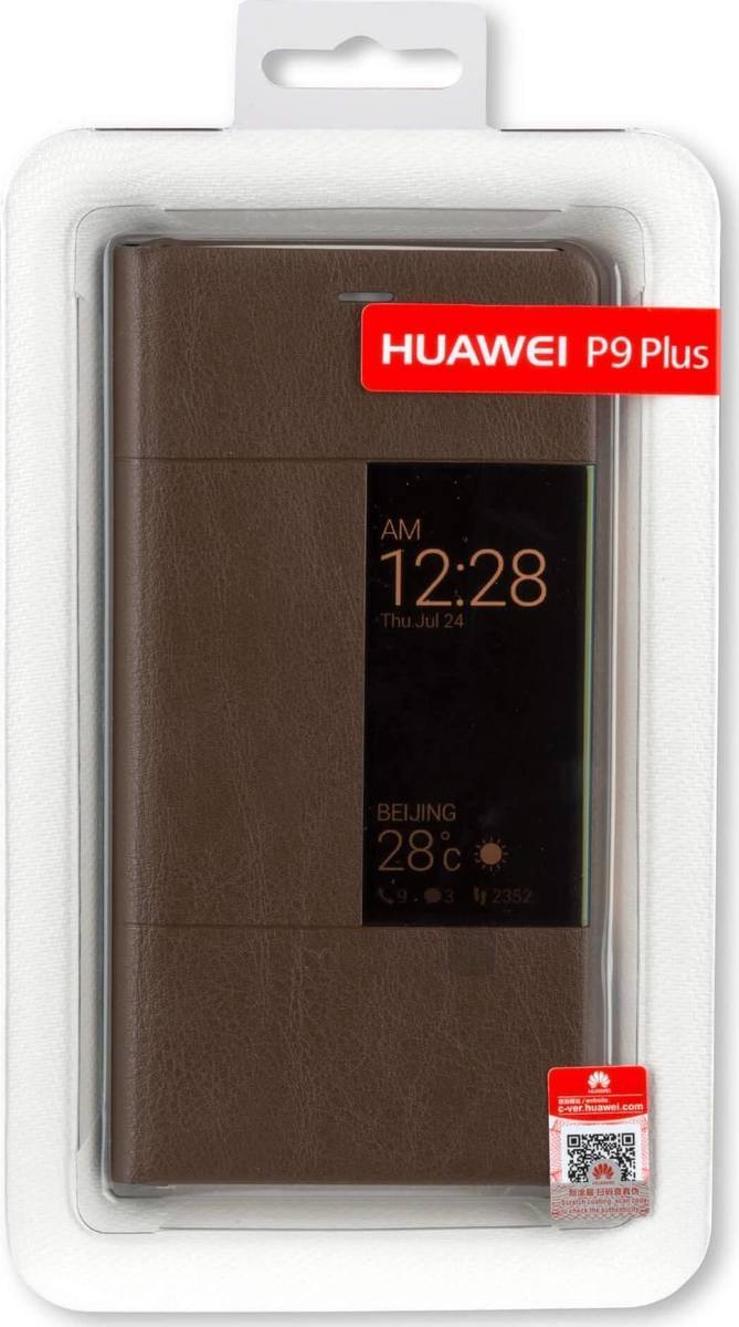 Huawei Flip Window Case Brown P Plus Skroutz Gr