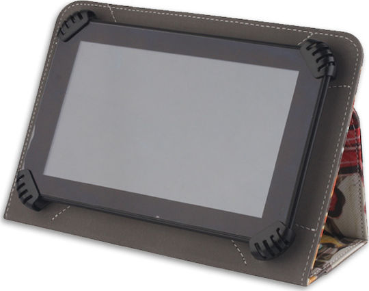 Universal Case Sunflower 7-8" Flip Cover Πολύχρωμη (Universal 7-8")