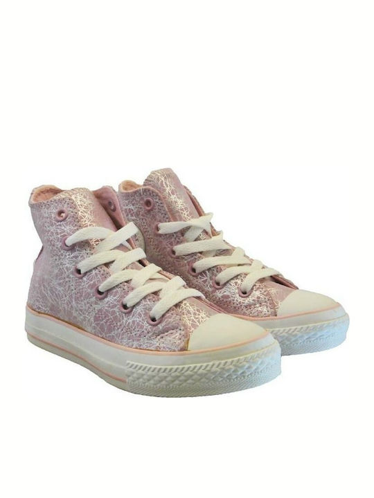 Converse Kinder-Sneaker Hoch Rosa