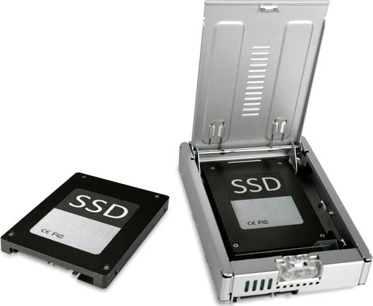 Icy Dock EZonvert PRO Enterprise Full Metal 2.5 to 3.5Inch SAS/SATA (22pin) HDD/SSD Converter/Mounting Kit for Internal 3.5Inch Drive Bay (MB982SP-1S) Ασημί MB982SP-1S
