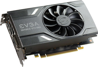 EVGA GeForce GTX 1060 6GB GDDR5 Gaming Κάρτα Γραφικών PCI-E x16 3.0 με HDMI και 3 DisplayPort
