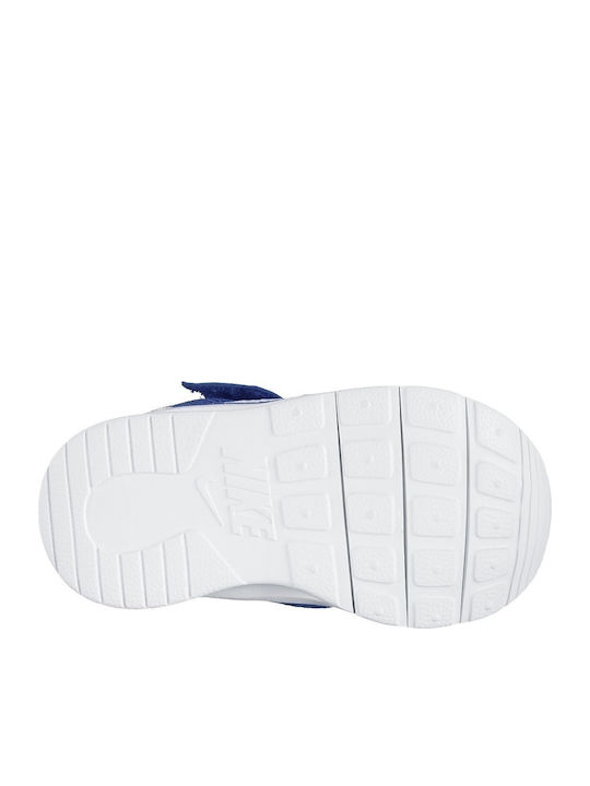 Tanjun Tanjun TDV Toddler Kids Sports Shoes Running with Hoop & Loop Closure Game Royal / White