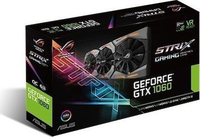Asus GeForce GTX1060 6GB Rog Strix Gaming OC