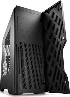 Deepcool Dukase V2 Turnul Midi Cutie de calculator cu fereastră laterală Negru