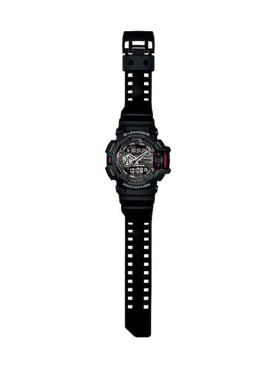 Casio G-Shock Men's Watch 51mm Chronograph Battery with Black Rubber Strap