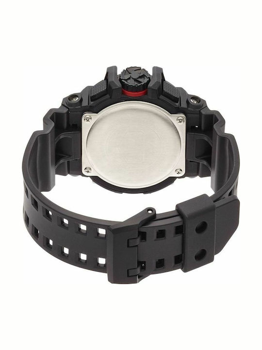 Casio G-Shock Men's Watch 51mm Chronograph Battery with Black Rubber Strap