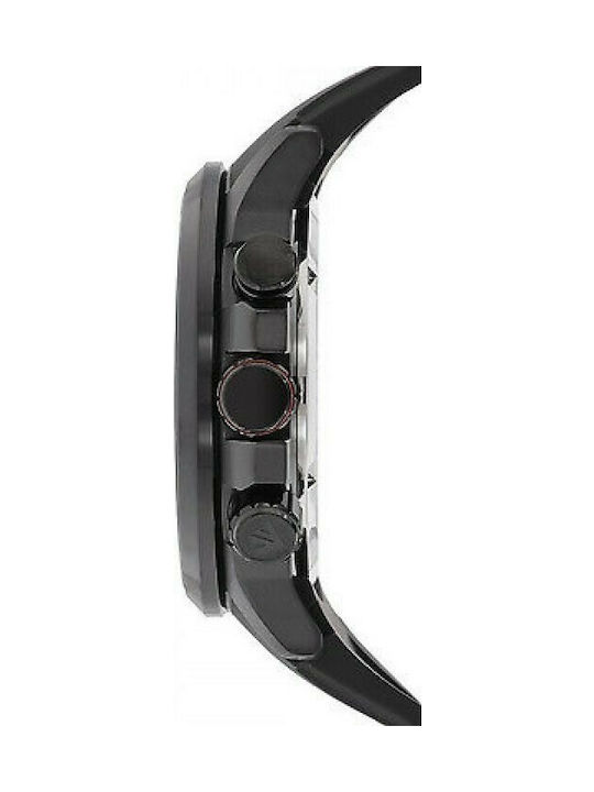 Citizen Promaster Sky Ανδρικό Ρολόι 46mm Χρονογράφος Eco - Drive με Μαύρο Καουτσούκ Λουράκι