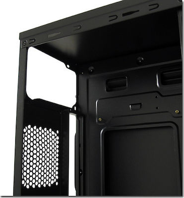 LC-Power 2010MB Micro Tower Κουτί Υπολογιστή Μαύρο