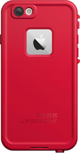 LifeProof Fre Водоустойчива С пълно покритие (360°) Пластмаса Водоустойчив Червен (iPhone 6/6s - iPhone 6/6s)