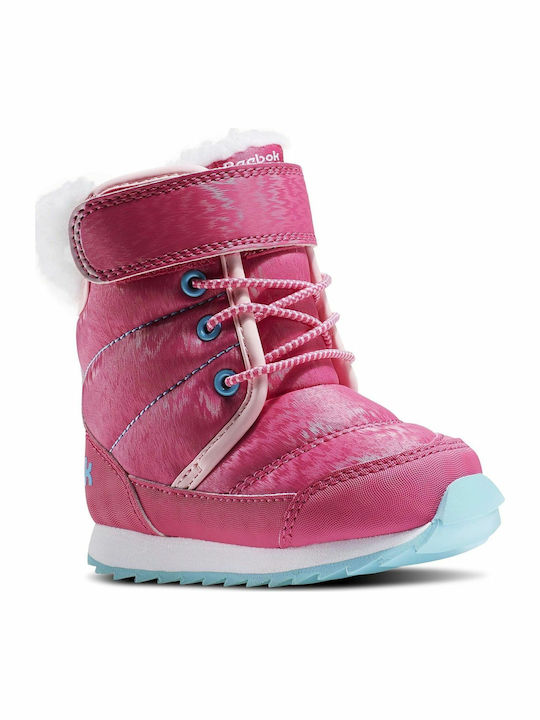Frostbound III Kinder-Schneestiefeletten mit Schnürsenkeln Fuchsie