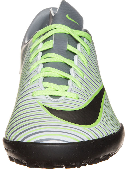 Nike Παιδικά Ποδοσφαιρικά Παπούτσια Mercurialx Vapor XI Rasen Gray