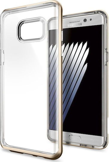 Spigen Neo Hybrid Crystal Umschlag Rückseite Metallisch Gelb (Galaxy Note 7)