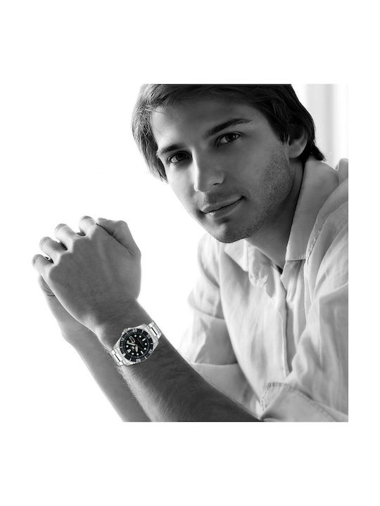 Seiko 5 Sports Uhr Automatisch mit Silber