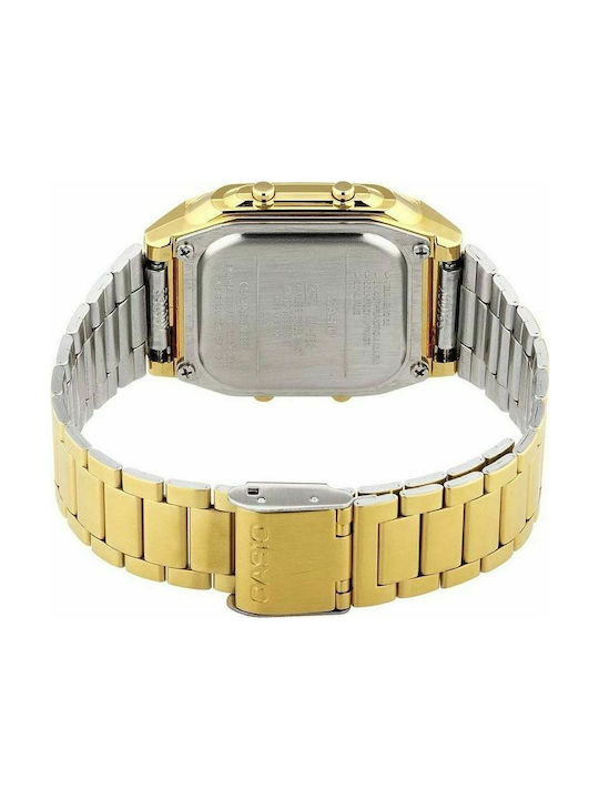 Casio Digital Uhr Batterie mit Gold