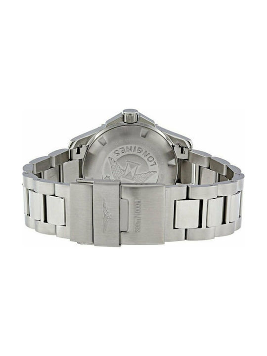 Longines L36424566 Ανδρικό Ρολόι με Μεταλλικό Μπρασελέ