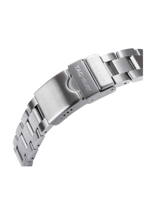 TAG Heuer Aquaracer Ανδρικό Ρολόι Αυτόματο με Ασημί Μεταλλικό Μπρασελέ