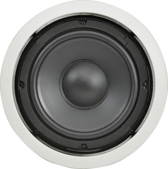 Adastra CSW8 Ηχείο Οροφής 80W (Τεμάχιο) 30x5.2x40εκ. Λευκό