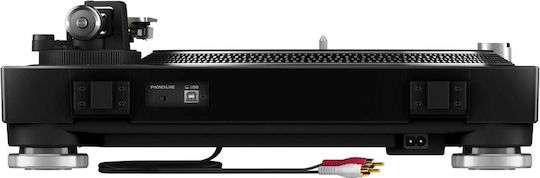 Pioneer PLX-500 PLX-500K Πικάπ με Direct Drive και Προενίσχυση Μαύρο